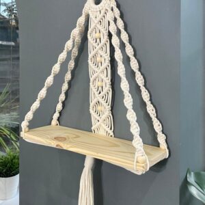 Macramé Wall Hanging Shelf