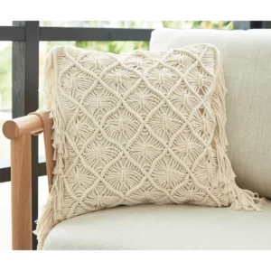 Macrame Cushion Cover